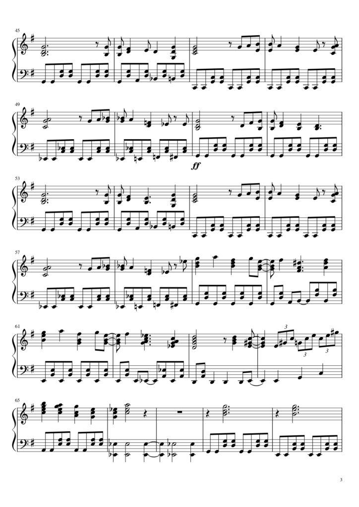 All I Want For Christmas Is You - Mariah Carey piano sheet music (page 3)