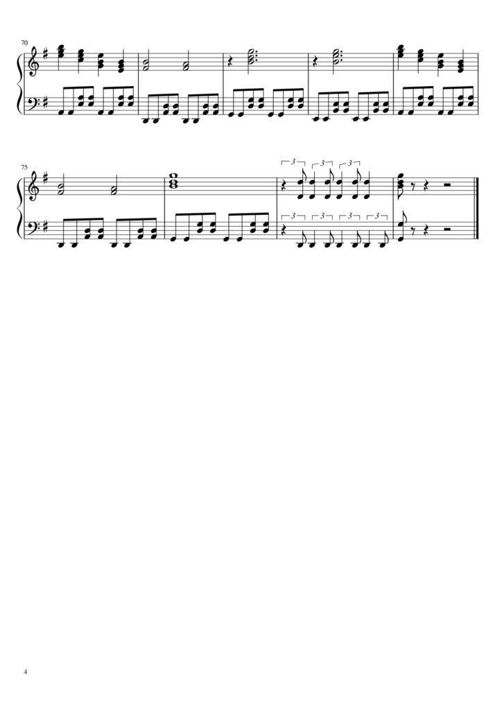 All I Want For Christmas Is You - Mariah Carey piano sheet music (page 4)