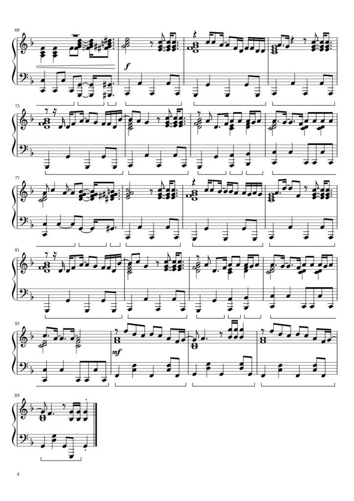 I Just Might - Bruno Mars piano sheet music (page 4)