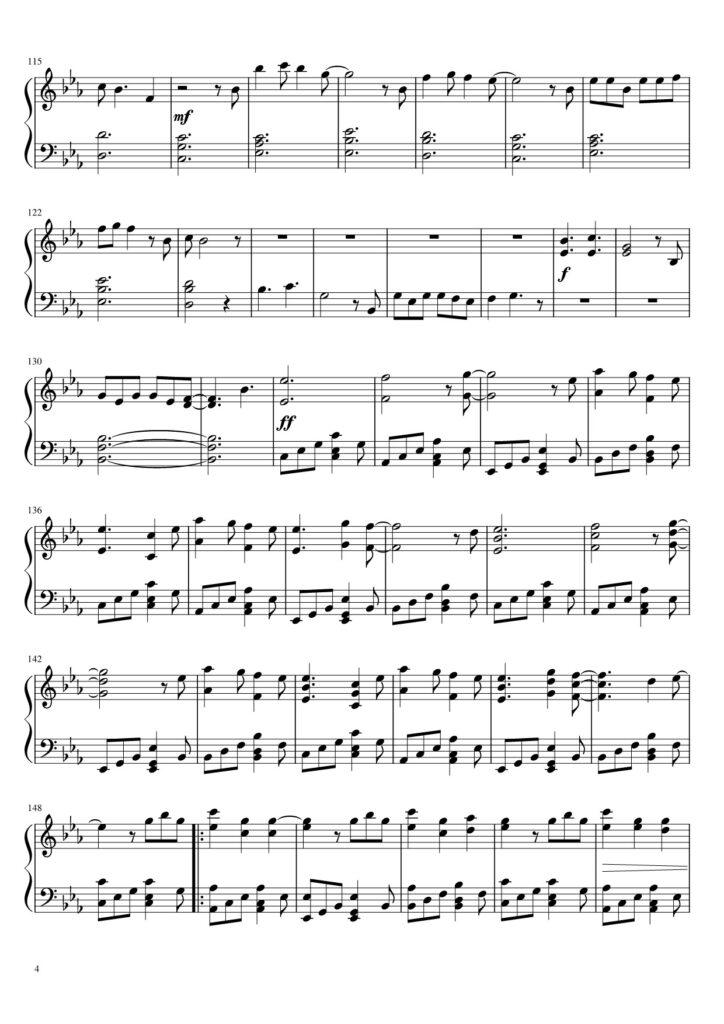 mikrokosmos – BTS piano sheet music (page 4)