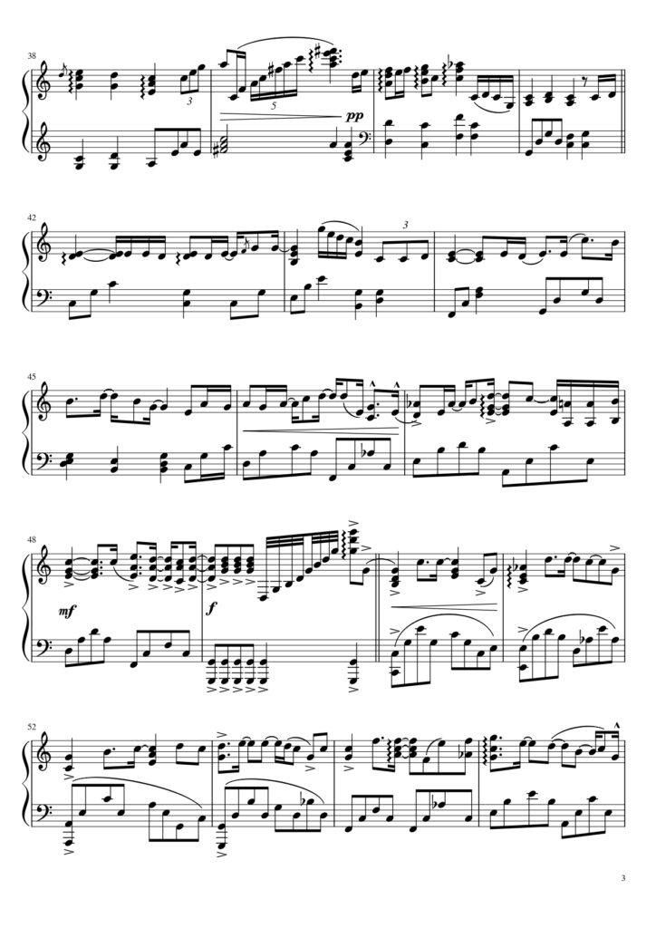 một đời - 14 Casper & Bon Nghiêm piano sheet music (page 3)