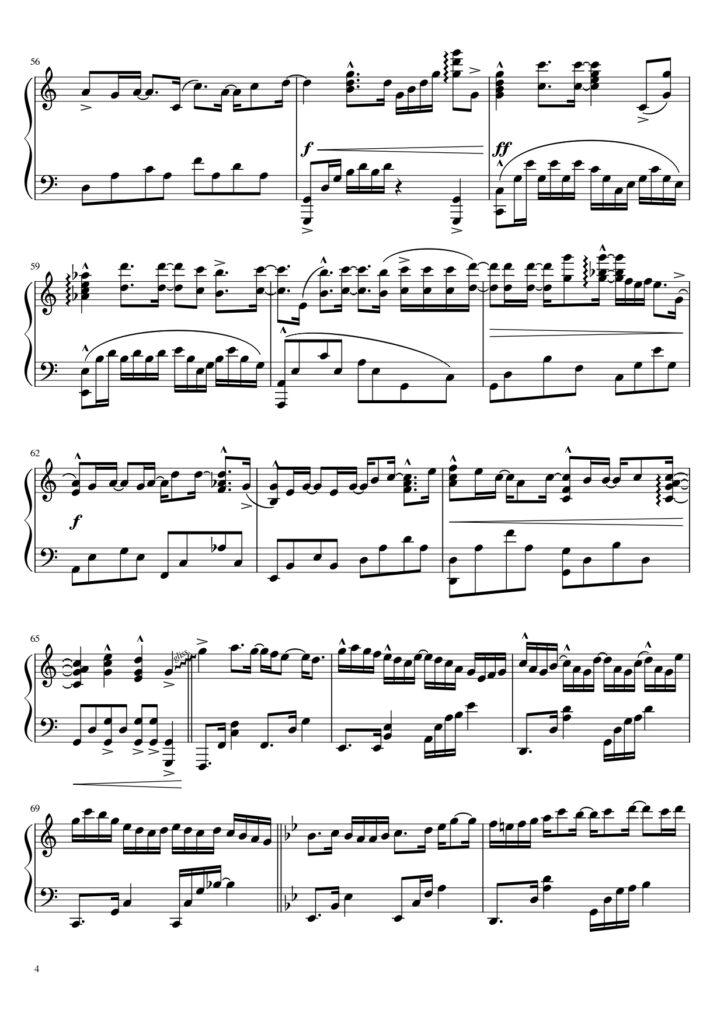 một đời - 14 Casper & Bon Nghiêm piano sheet music (page 4)