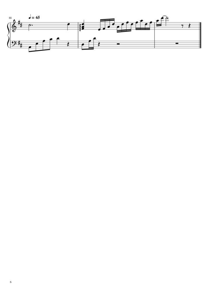 một đời - 14 Casper & Bon Nghiêm piano sheet music (page 6)