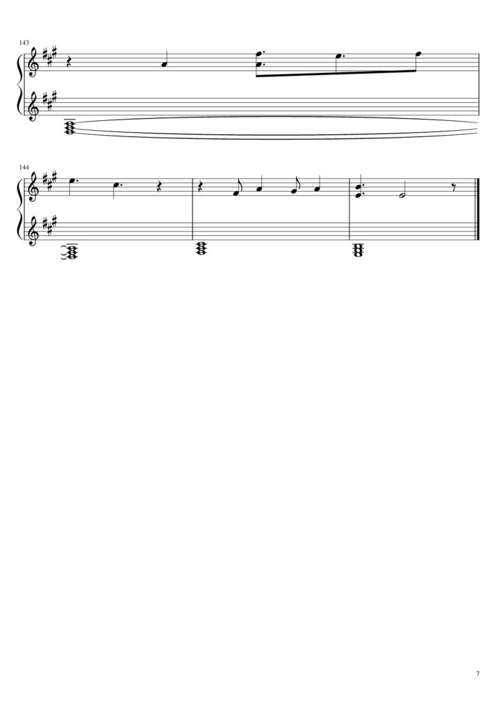 Orange Juice - Noah Kahan piano sheet page 7